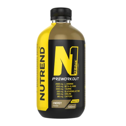Nutrend N1 Drink Energy pre-workout, 330ml